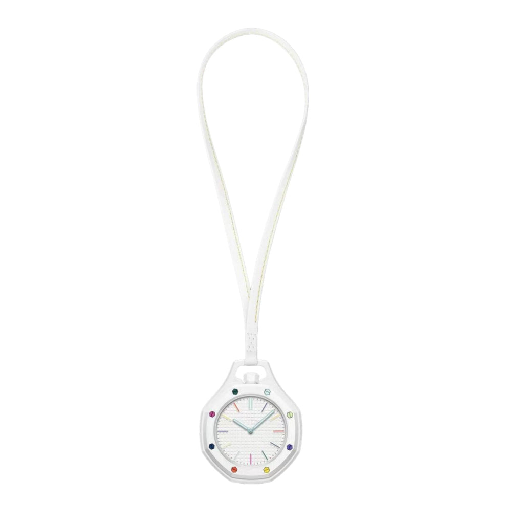 Reloj de Cuarzo Colgante Octagonal con Diseño Dulce y Pastel para Llevar Elegancia Contemporánea