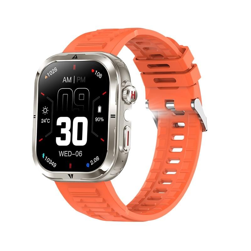 Smartwatch con Llamadas Bluetooth, Control de Música y Monitor de Salud