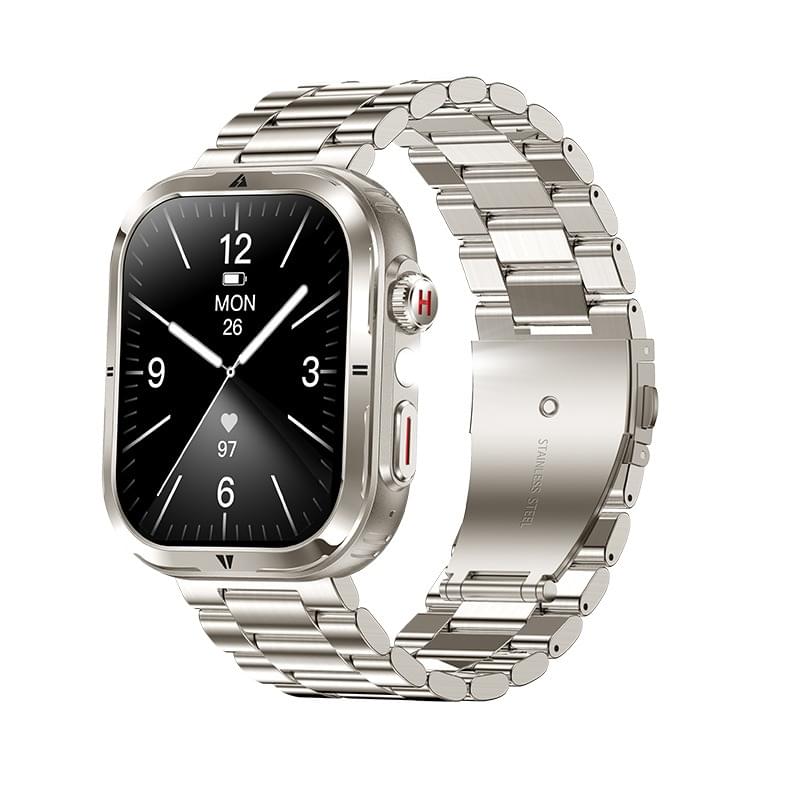 Smartwatch con Llamadas Bluetooth, Control de Música y Monitor de Salud