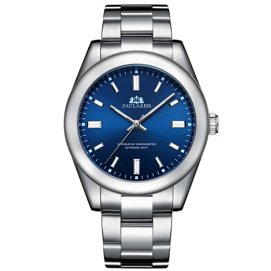 Reloj Mecánico Automático Arcoíris para Hombre – Estilo y Distinción en Tu Muñeca