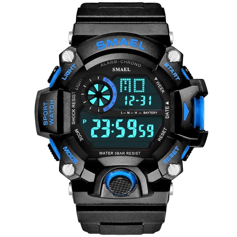 Reloj Militar Digital SMAEL 1385C: La Combinación Perfecta de Estilo y Funcionalidad para Hombres Aventura