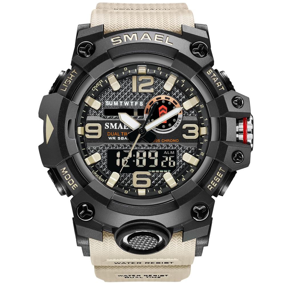 SMAEL 8035: Reloj Deportivo Resistente al Agua para Hombre - Compañero Ideal en tus Aventuras