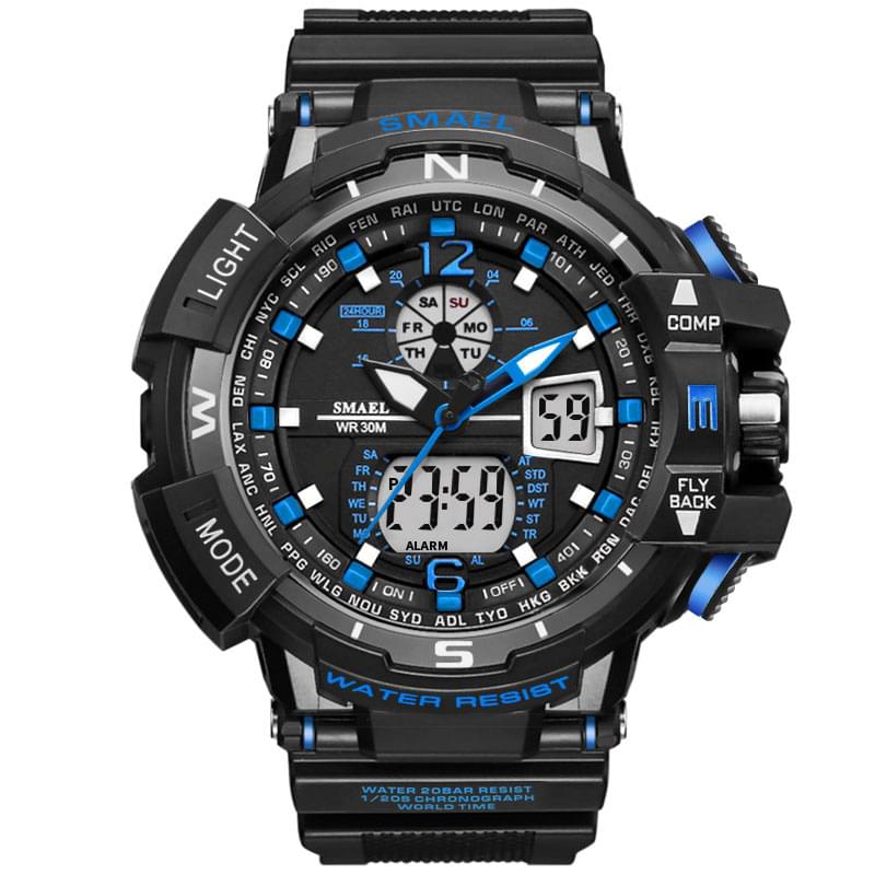 Reloj Deportivo SMAEL 1376C – El Compañero Perfecto para tu Estilo de Vida Activo