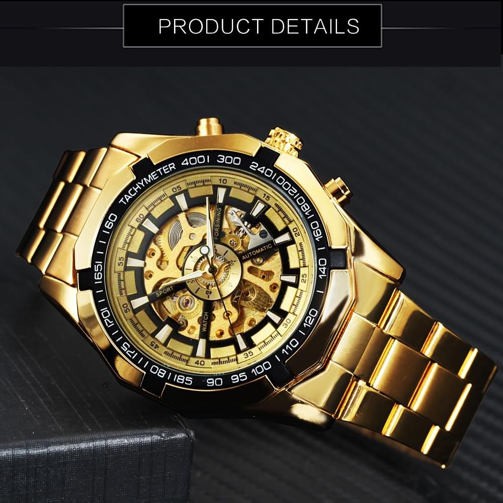 Reloj Mecánico Automático para Hombre T-WINNER: Elegancia y Estilo Vintage