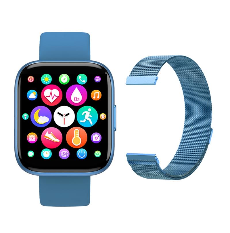 T99 Pulsera Inteligente con Llamadas Bluetooth, Ritmo Cardíaco y Música