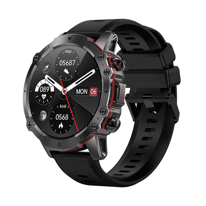 AK56 Smartwatch con Llamadas de Voz y Monitor de Presión Arterial