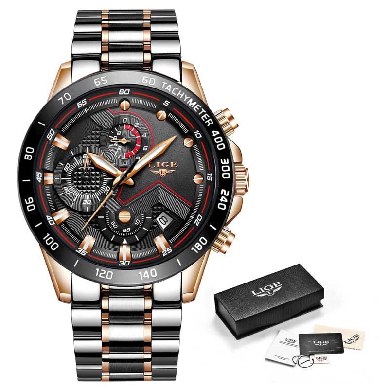 Reloj LIGE Business Multifuncional para Hombre