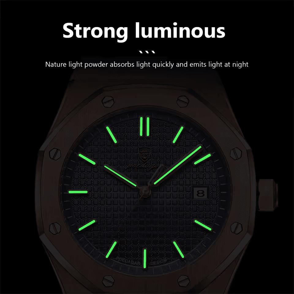Reloj de Lujo Impermeable para Hombre: Elegancia y Resistencia en Tu Muñeca