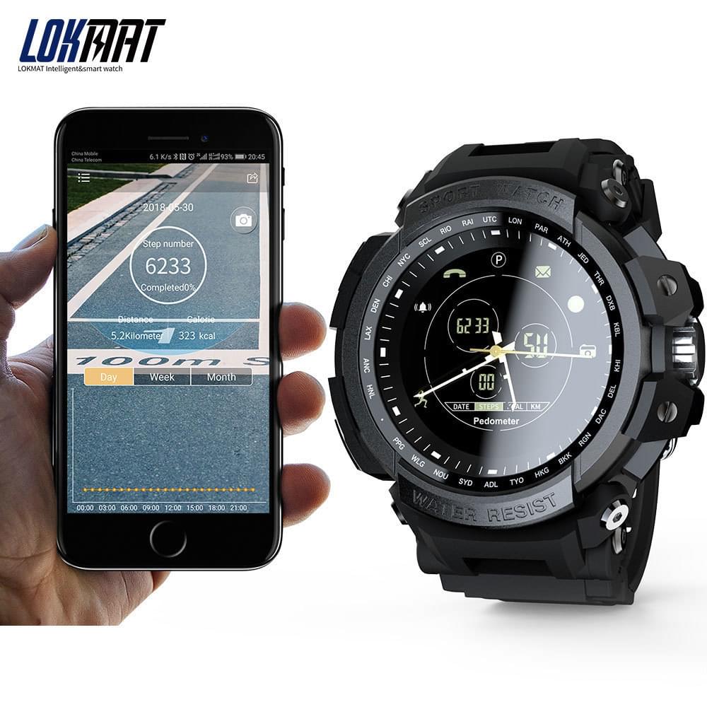 Reloj Deportivo LOKMAT 5ATM: Tu Compañero Ideal para Llamadas y Monitoreo Avanzado