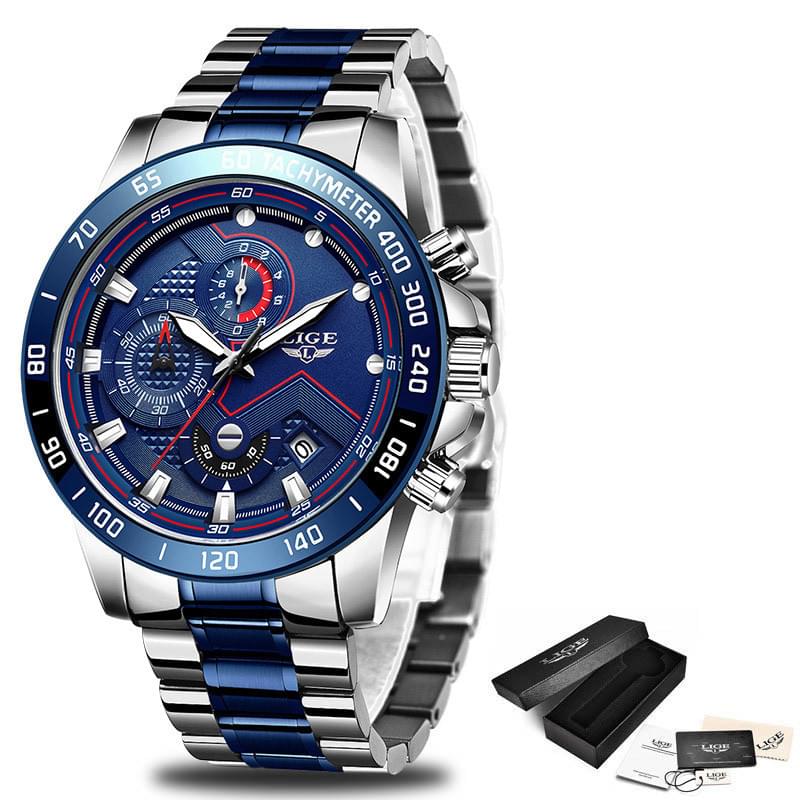 Reloj LIGE Business Multifuncional para Hombre