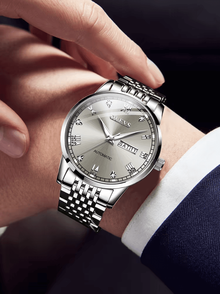 Reloj Mecánico Automático para Hombre: Elegancia y Precisión Con Luz Nocturna