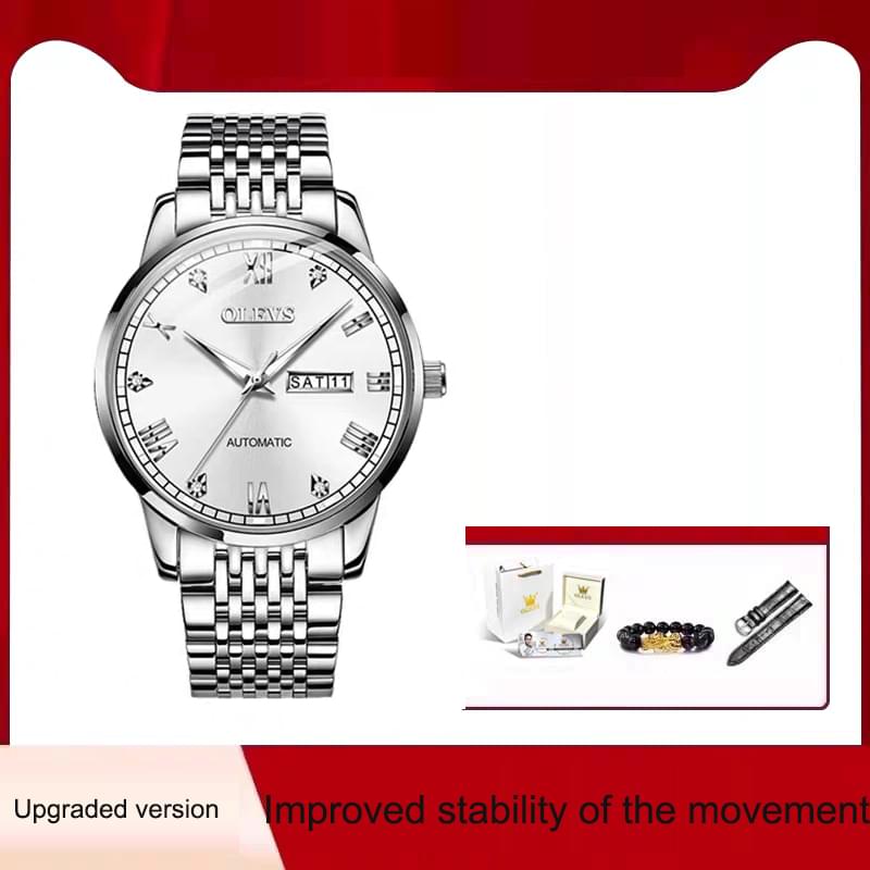 Reloj Mecánico Automático para Hombre: Elegancia y Precisión Con Luz Nocturna