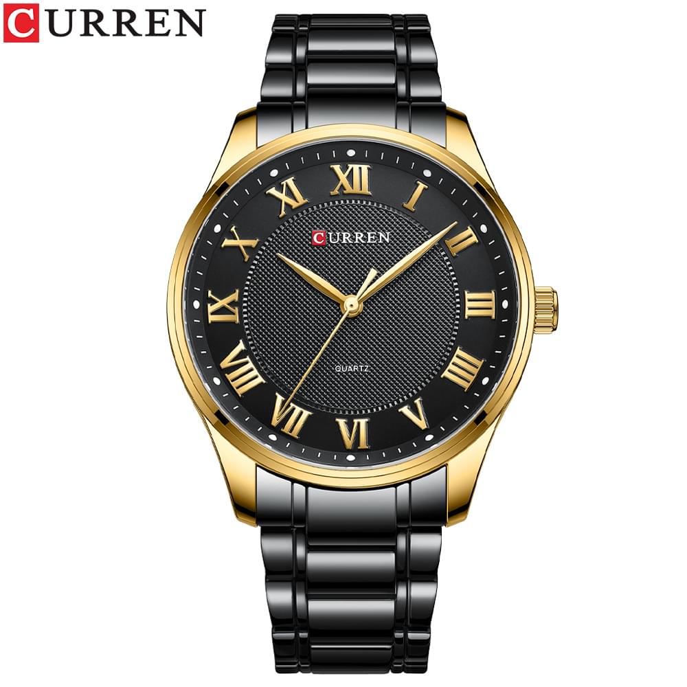 Reloj Casual de Cuarzo para Hombre con Correa de Acero