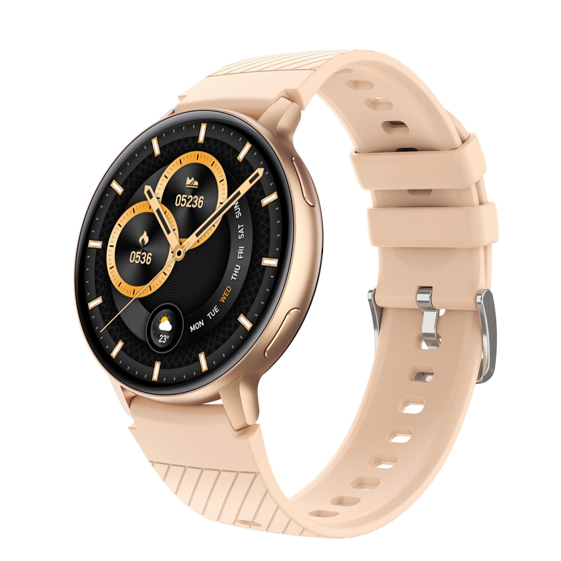 S53 Smartwatch con Llamadas, Contador de Pasos y Monitor de Sueño