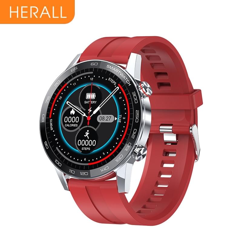 HERALL Smartwatch con Monitor Cardíaco (ECG) y Monitor de Presión Arterial IP68