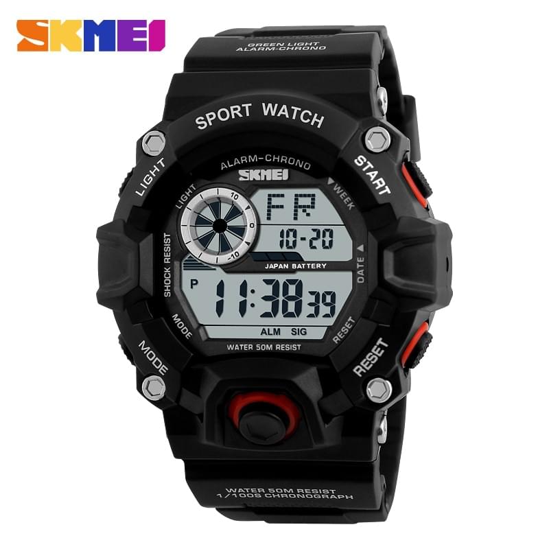 Reloj Digital Militar SKMEI 1019 – Resistencia y Estilo para el Hombre Activo