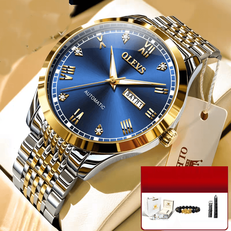 Reloj Mecánico Automático para Hombre: Elegancia y Precisión Con Luz Nocturna