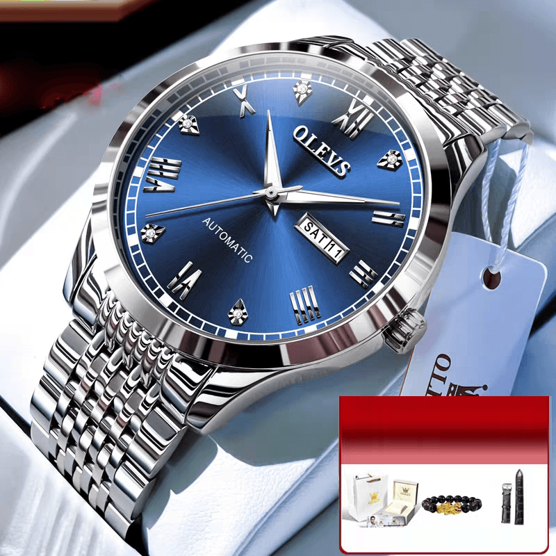 Reloj Mecánico Automático para Hombre: Elegancia y Precisión Con Luz Nocturna
