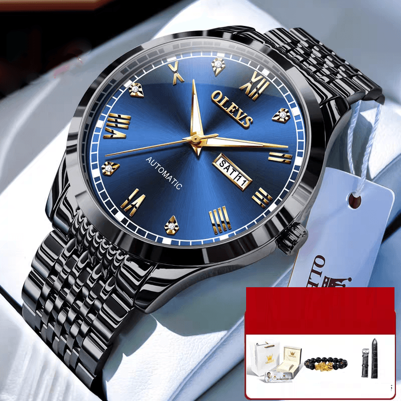 Reloj Mecánico Automático para Hombre: Elegancia y Precisión Con Luz Nocturna