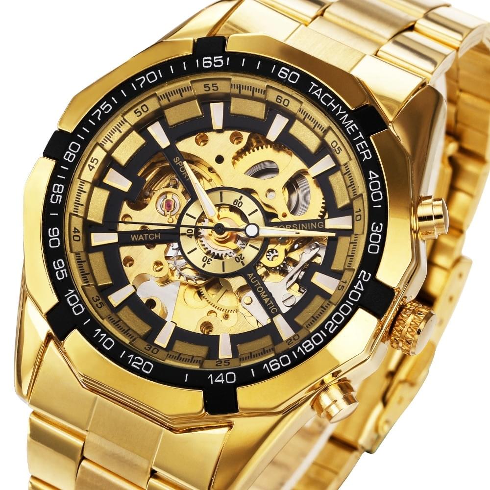 Reloj Mecánico Automático para Hombre T-WINNER: Elegancia y Estilo Vintage