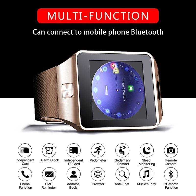 Smartwatch DZ09 con SIM: Tu Compañero Ideal para Estilo y Conectividad