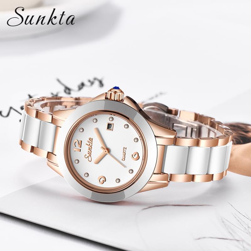 Reloj de Cuarzo Oro Rosa para Mujer: Estilo y Versatilidad en Cada Movimiento