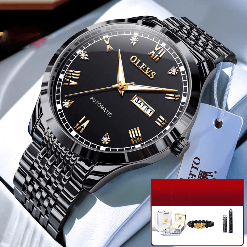 Reloj Mecánico Automático para Hombre: Elegancia y Precisión Con Luz Nocturna