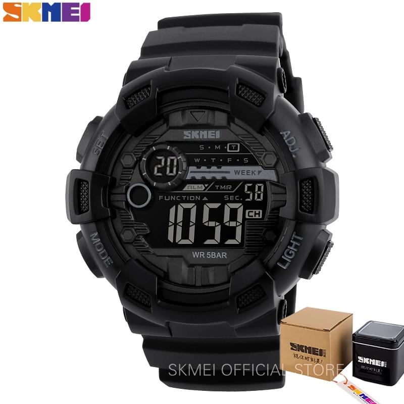 Reloj Digital Deportivo SKMEI 1243: Tu Compañero Ideal para Aventuras Activas