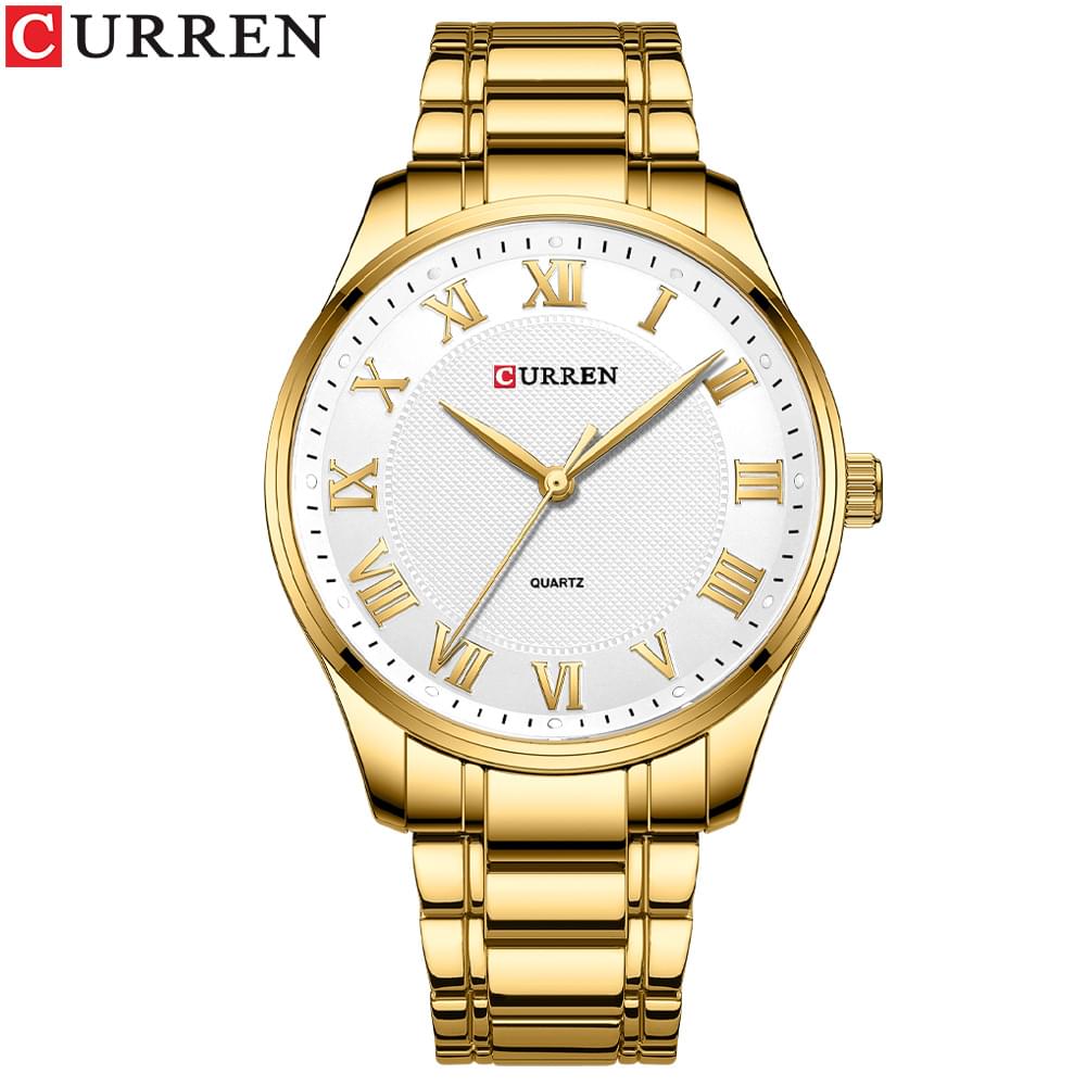 Reloj Casual de Cuarzo para Hombre con Correa de Acero