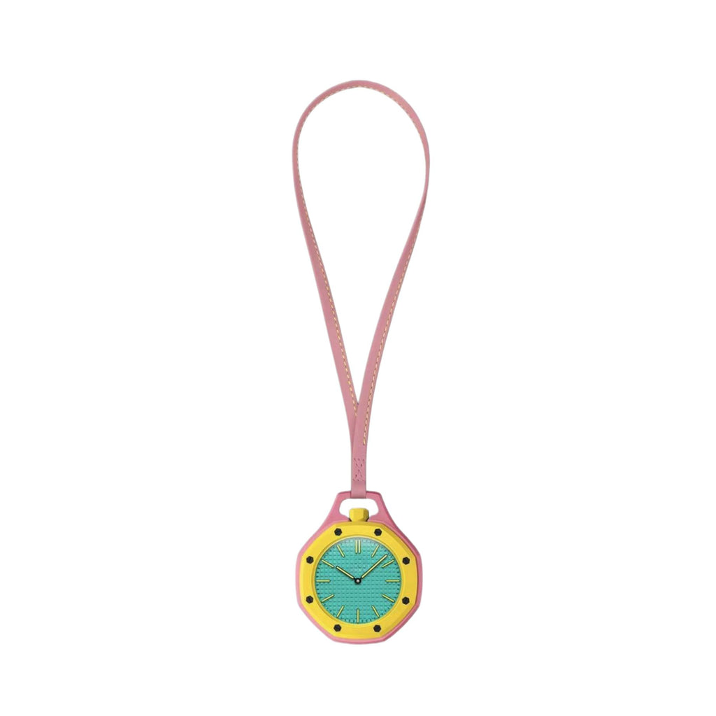 Reloj de Cuarzo Colgante Octagonal con Diseño Dulce y Pastel para Llevar Elegancia Contemporánea