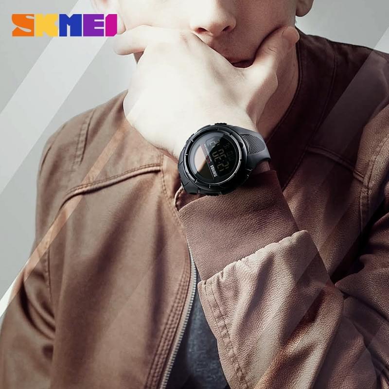 SKMEI 1405 – Reloj Digital Militar con Energía Solar para Hombre - vista de detalle