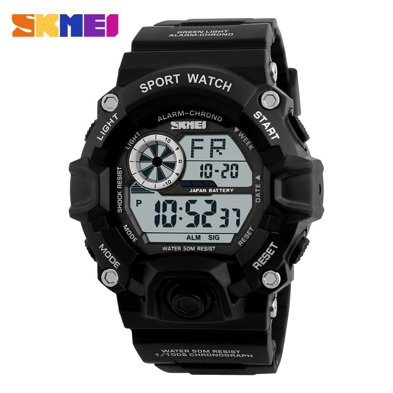 Reloj Digital Militar SKMEI 1019 – Resistencia y Estilo para el Hombre Activo