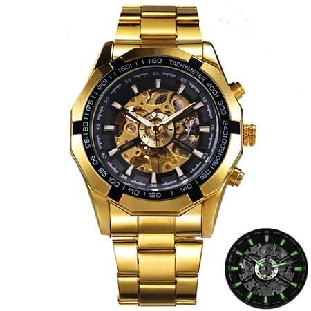 Reloj Mecánico Automático para Hombre T-WINNER: Elegancia y Estilo Vintage