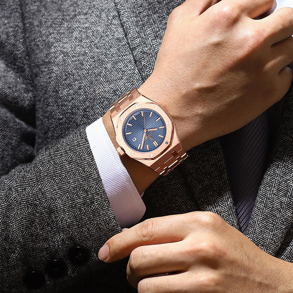 Reloj de Lujo Impermeable para Hombre: Elegancia y Resistencia en Tu Muñeca