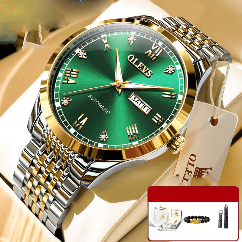 Reloj Mecánico Automático para Hombre: Elegancia y Precisión Con Luz Nocturna