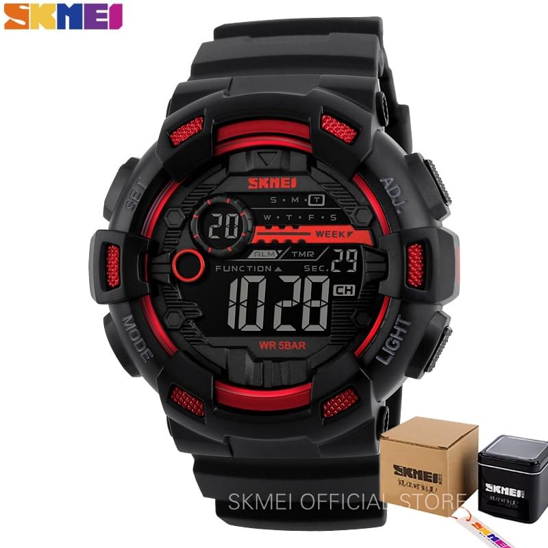 Reloj Digital Deportivo SKMEI 1243: Tu Compañero Ideal para Aventuras Activas