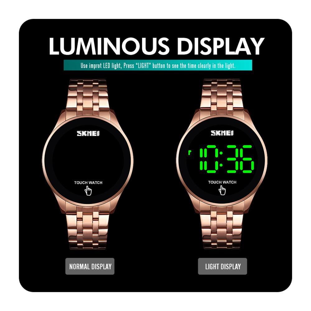 Reloj Digital Táctil para Hombre SKMEI 1579 - Elegancia y Tecnología en tu Muñeca