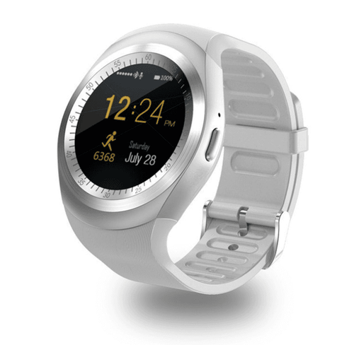 696 Smartwatch con SIM 2G, Llamadas y Monitor de Ritmo Cardíaco Y1HR - vista frontal
