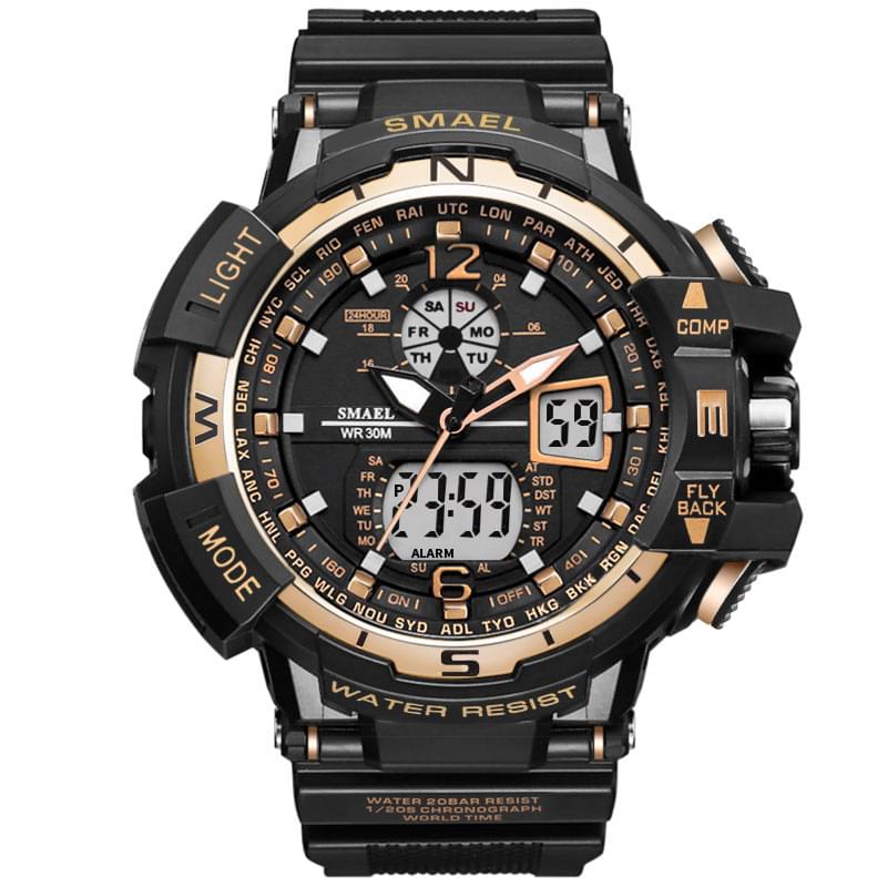 Reloj Deportivo SMAEL 1376C – El Compañero Perfecto para tu Estilo de Vida Activo