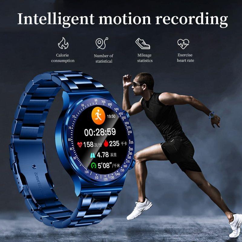 Pulsera Inteligente BANGWEI con Llamadas, Monitor de Presión y Podómetro