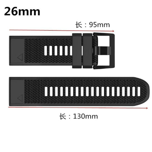 Correa de Silicona FIFATA para Garmin Fenix y Forerunner - vista de detalle