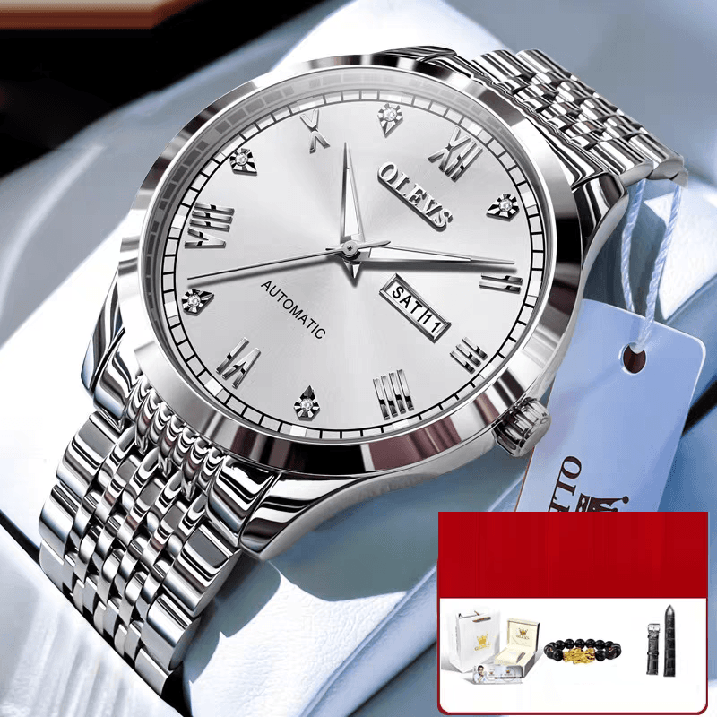 Reloj Mecánico Automático para Hombre: Elegancia y Precisión Con Luz Nocturna