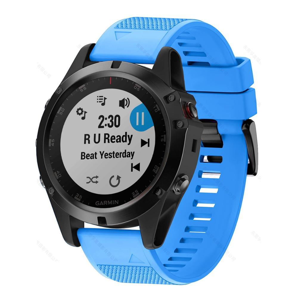 Correa de Silicona FIFATA para Garmin Fenix y Forerunner