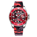 Reloj LIGE para Hombre: Estilo Deportivo y Funcional con Correa de Silicona Resistente al Agua