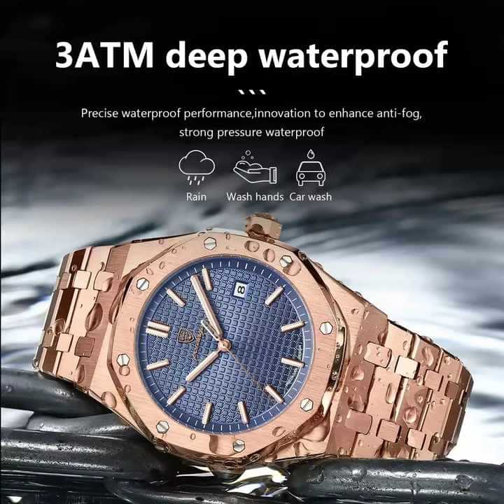 Reloj de Lujo Impermeable para Hombre: Elegancia y Resistencia en Tu Muñeca