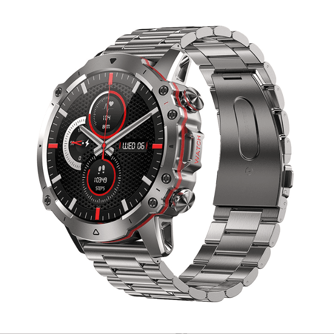 AK56 Smartwatch con Llamadas de Voz y Monitor de Presión Arterial