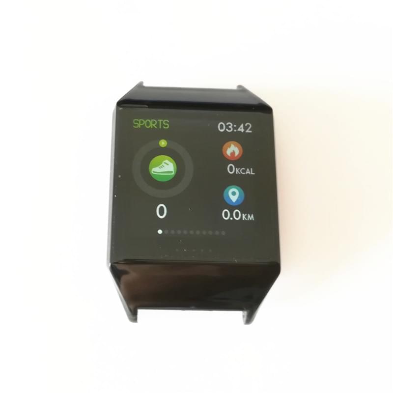 W1S – Smartwatch Fitness con Monitor de Ritmo Cardíaco y Presión Arterial - en la muñeca