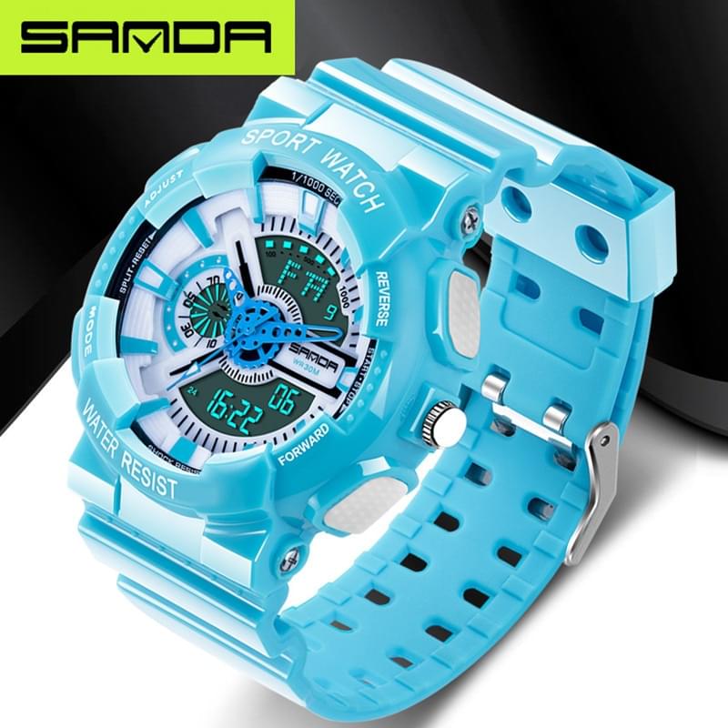 Reloj Digital Militar Deportivo SANDA: ¡Tu Compañero Ideal para Aventuras!