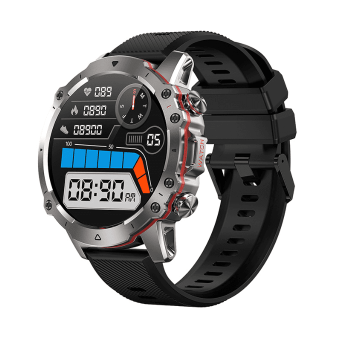 AK56 Smartwatch con Llamadas de Voz y Monitor de Presión Arterial