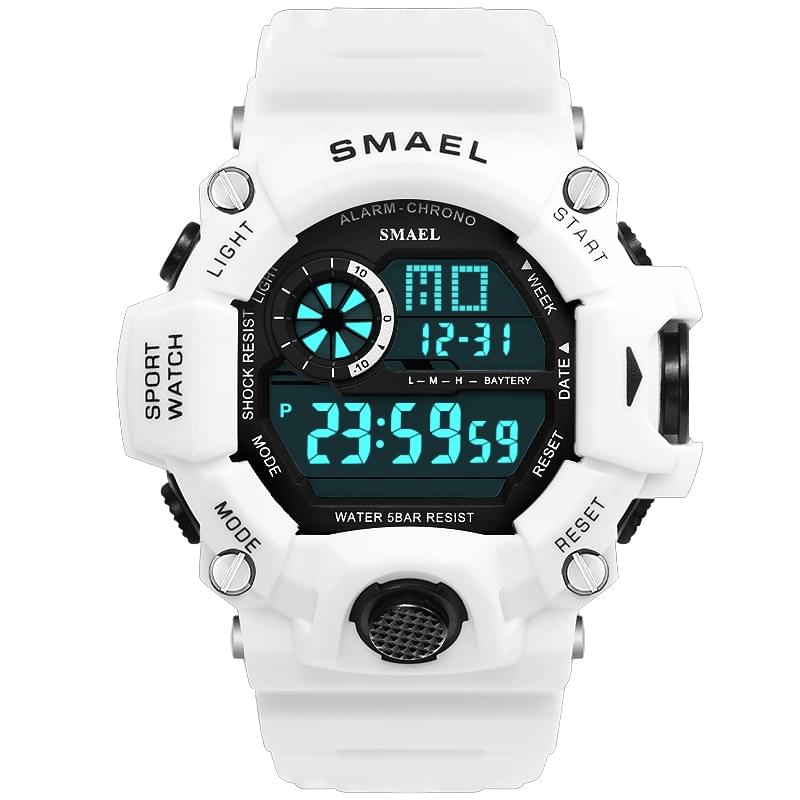 Reloj Militar Digital SMAEL 1385C: La Combinación Perfecta de Estilo y Funcionalidad para Hombres Aventura